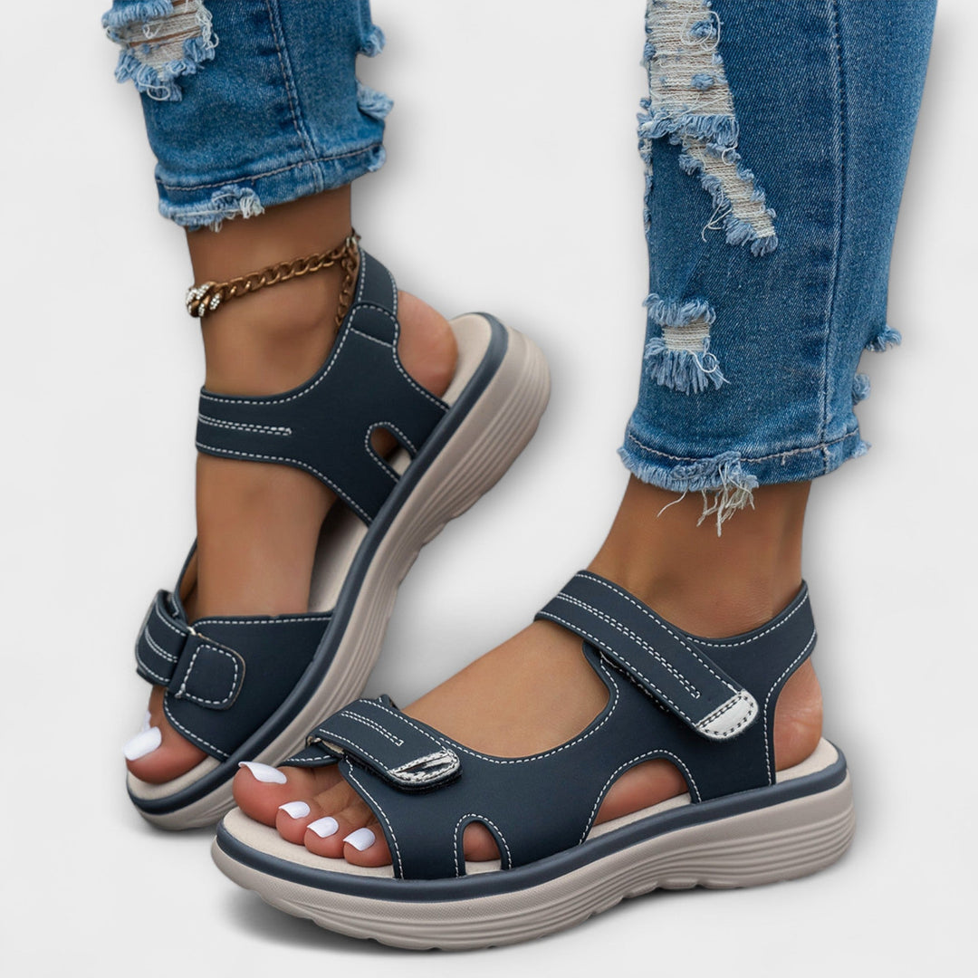 Luftikus - Atmungsaktive Klett-Sandalen