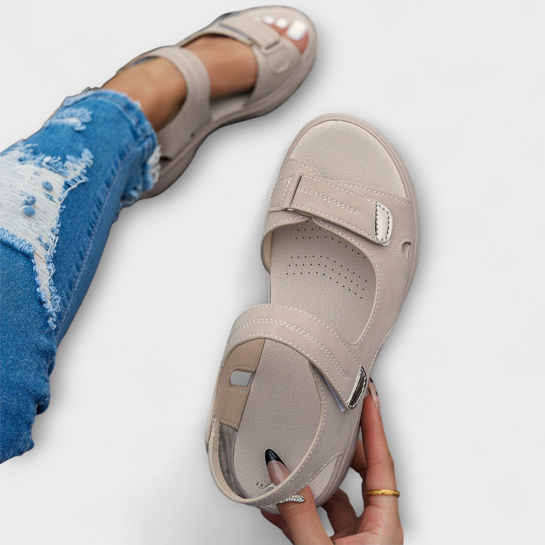 Luftikus - Atmungsaktive Klett-Sandalen
