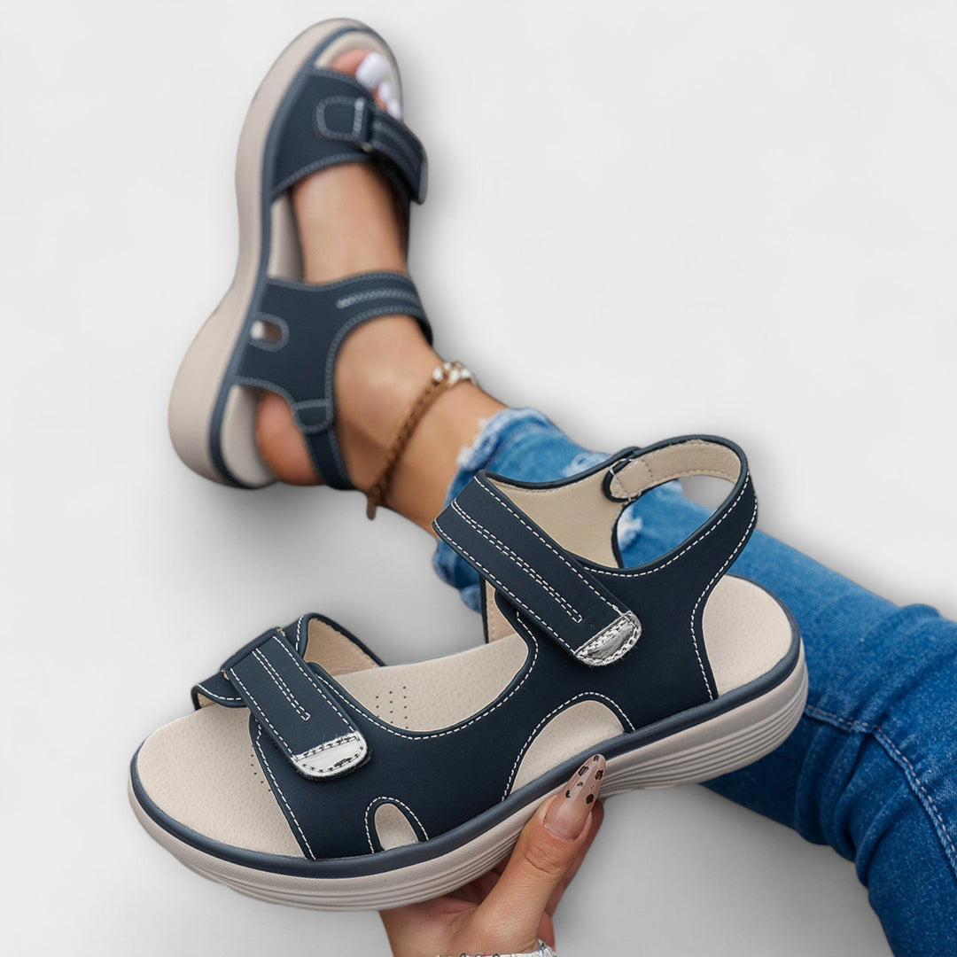 Luftikus - Atmungsaktive Klett-Sandalen