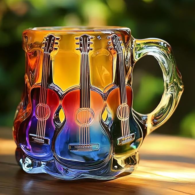 Artisan 3D Gitarren Kunstkrug
