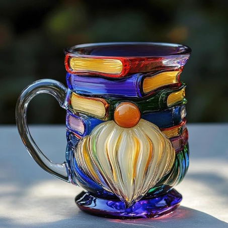 Artisan Zwerg 3D Buchhalter-Tasse