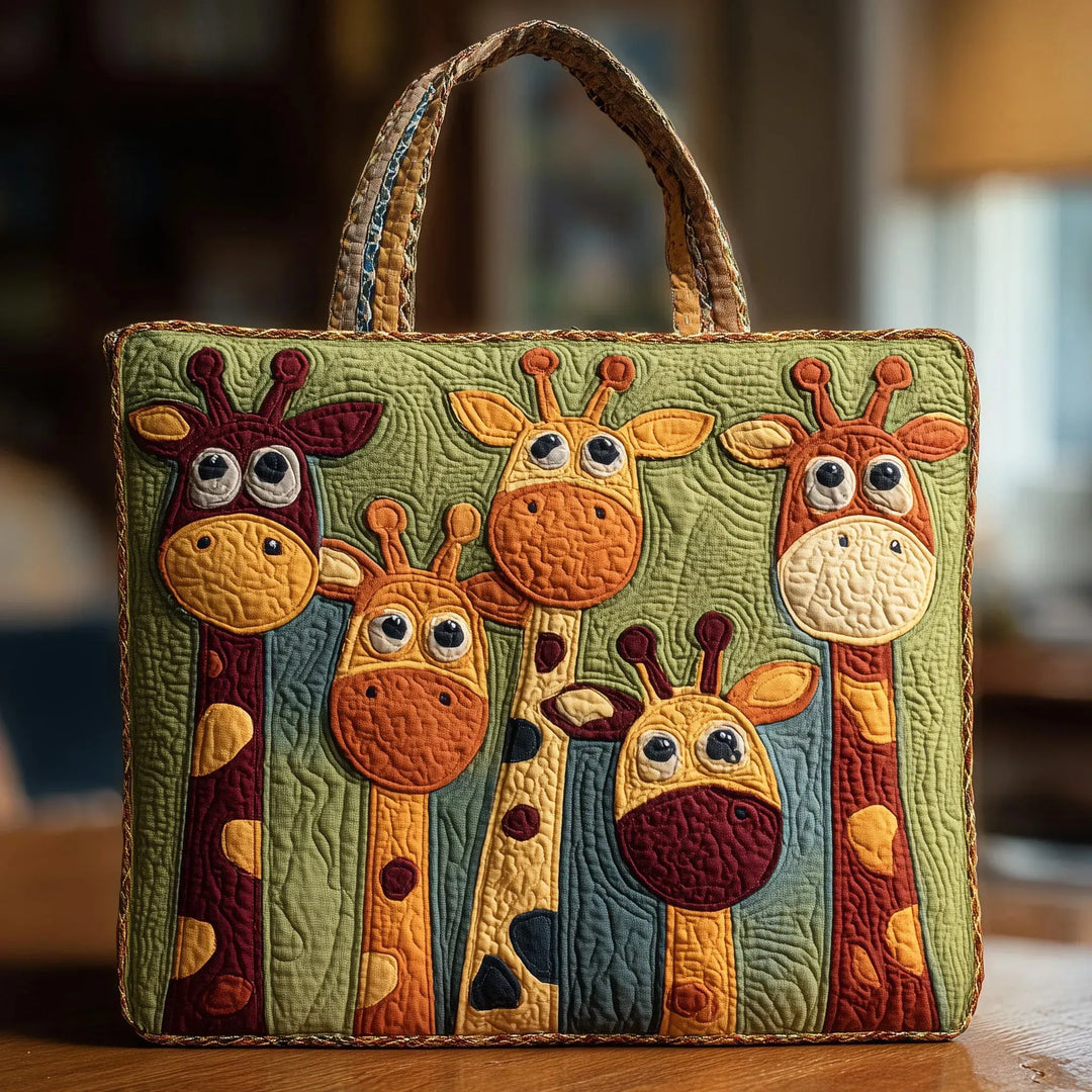 Gepolsterte Giraffen-Tasche