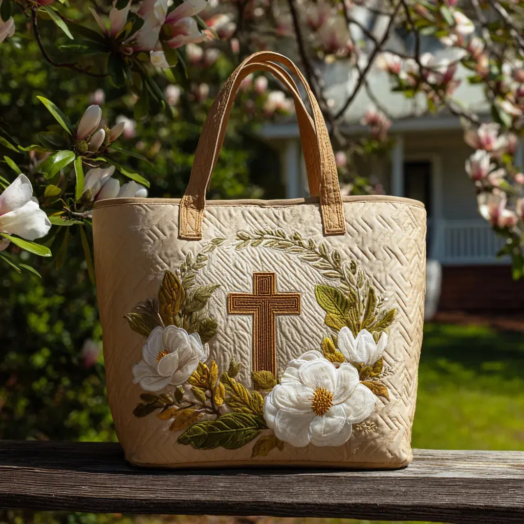 Handgefertigte Heilige Kreuz Tasche