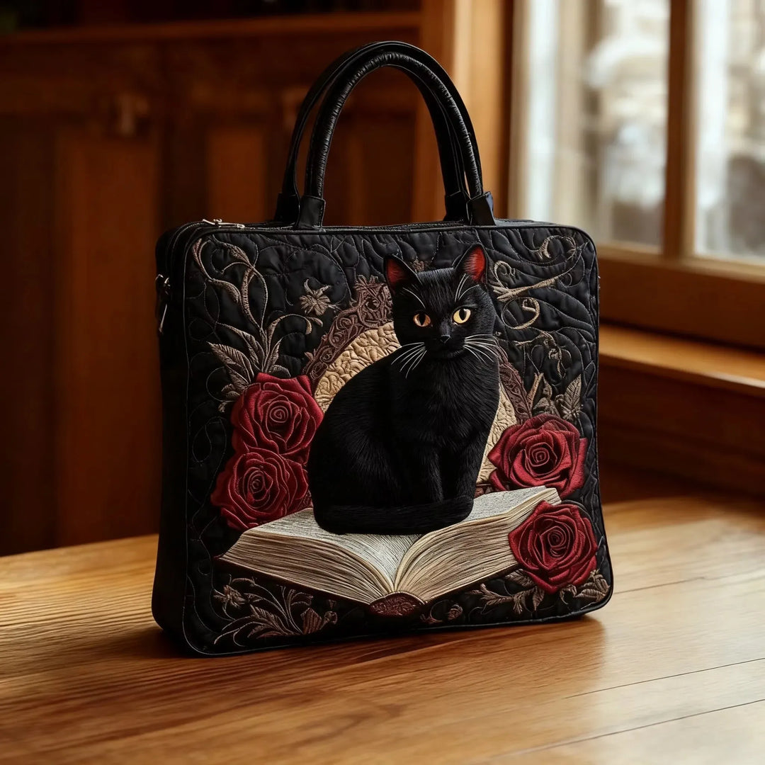 Gepolsterte Tasche mit dunklem Fuss
